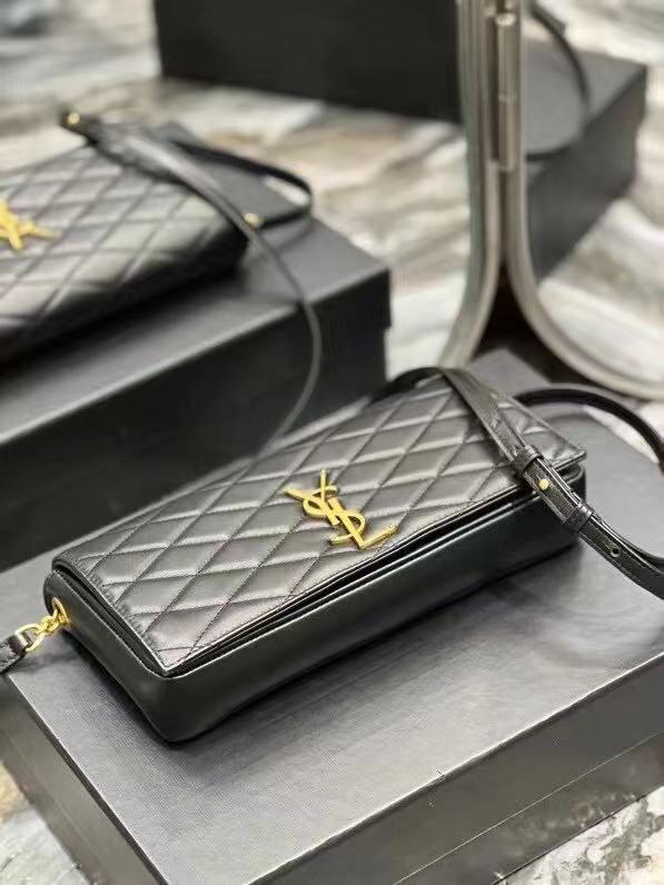 Yves Saint Laurent KATE SUPPLE 99 IN QUILTED LAMBSKIN 6766281 black Yves Saint Laurent KATE SUPPLE 99 IN QUILTED LAMBSKIN 6766281 black