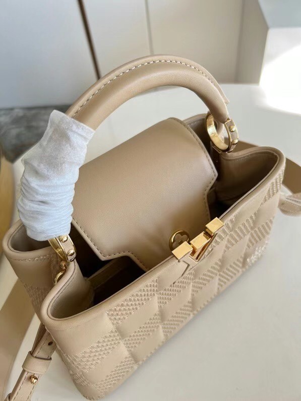 Louis Vuitton CAPUCINES PM M48864 apricot