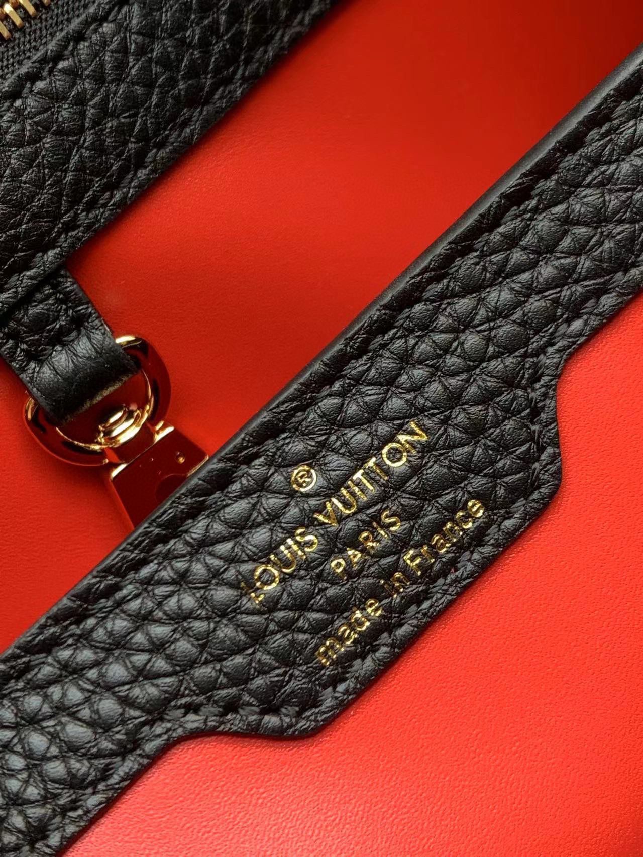 Louis Vuitton CAPUCINES Original Leather PM M59020 Black Louis Vuitton CAPUCINES Original Leather PM M59020 Black