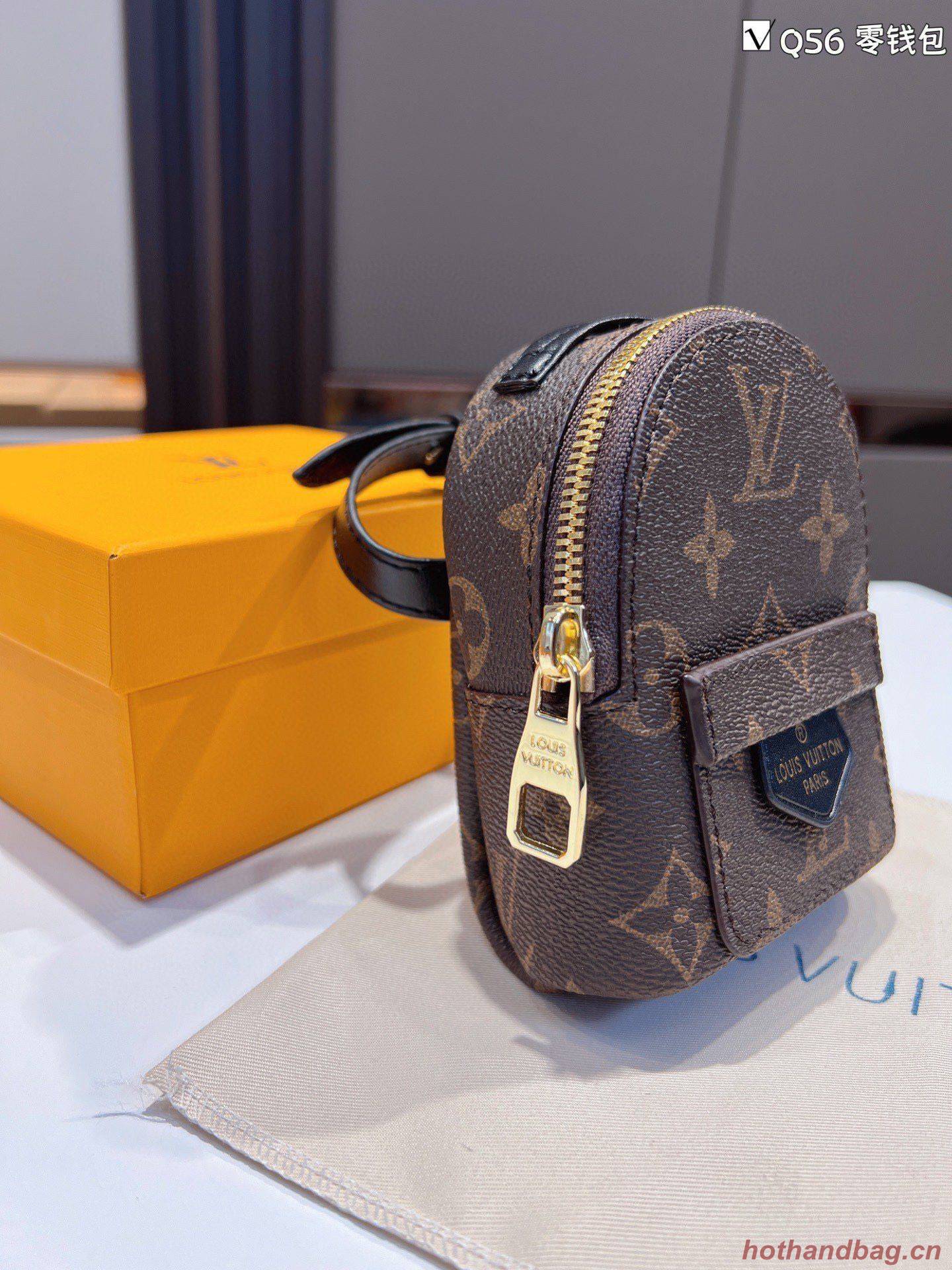 Louis Vuitton Monogram Canvas Mini Wrist Bag M12587 Louis Vuitton Monogram Canvas Mini Wrist Bag M12587