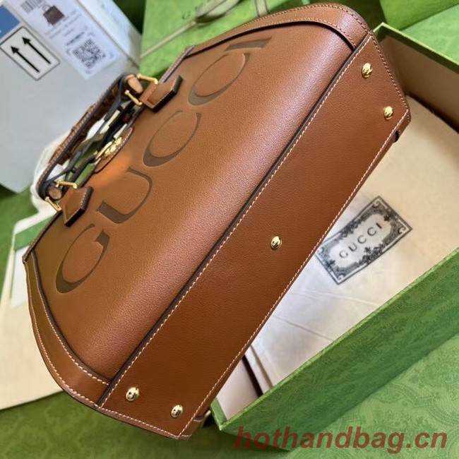 Gucci Diana small tote bag A660195 Brown