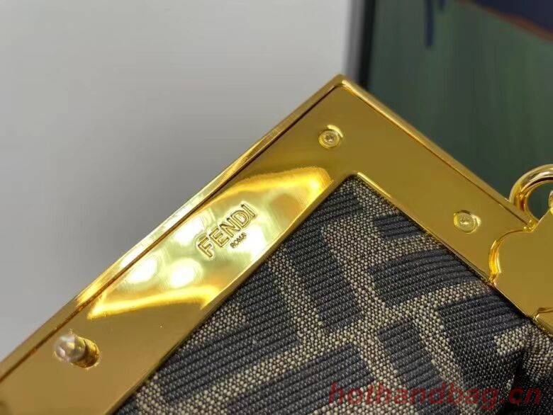 FENDI FIRST small suede bag 8BP129A red FENDI FIRST small suede bag 8BP129A red