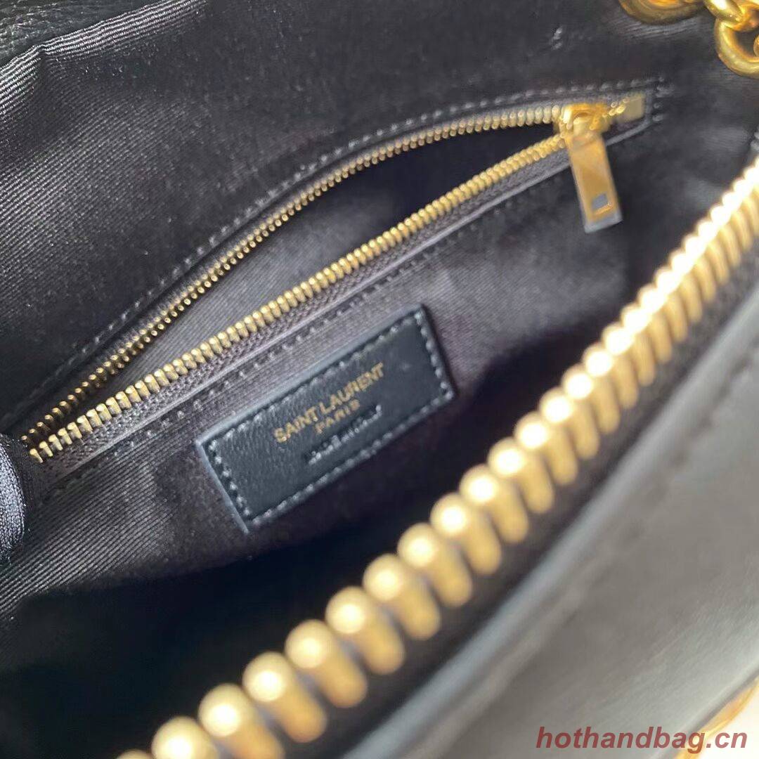 YSL LE MAILLON SMALL CHAIN BAG IN QUILTED LAMBSKIN 6693081 black YSL LE MAILLON SMALL CHAIN BAG IN QUILTED LAMBSKIN 6693081 black