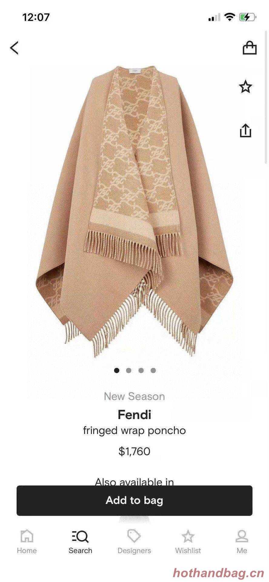 Fendi Scarf F00037 Fendi Scarf F00037