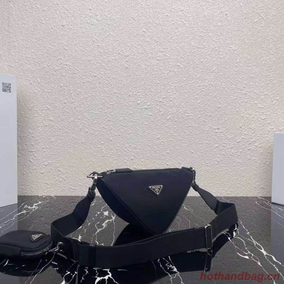 Prada Re-Nylon shoulder bag 1AH190 black Prada Re-Nylon shoulder bag 1AH190 black