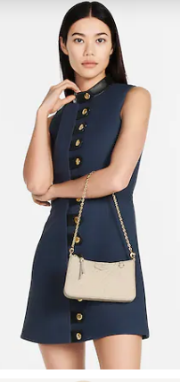 Louis Vuitton EASY POUCH ON STRAP M81066 Creme White Louis Vuitton EASY POUCH ON STRAP M81066 Creme White