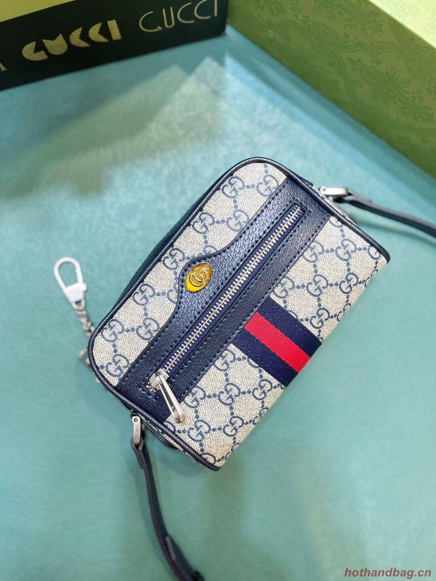Gucci Ophidia GG mini bag 517350 Sapphire blue Gucci Ophidia GG mini bag 517350 Sapphire blue