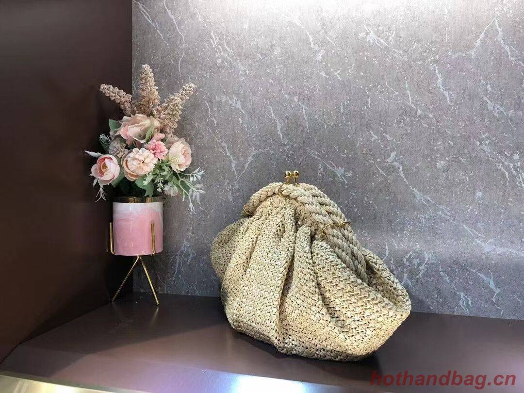 FENDI raffia bag F7641 Beige FENDI raffia bag F7641 Beige