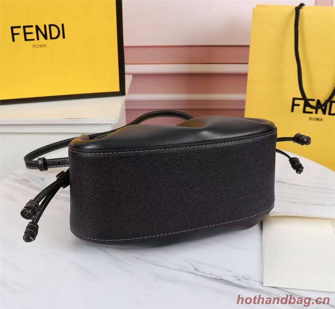 FENDI TOUCH leather bag 8BS059 black FENDI TOUCH leather bag 8BS059 black