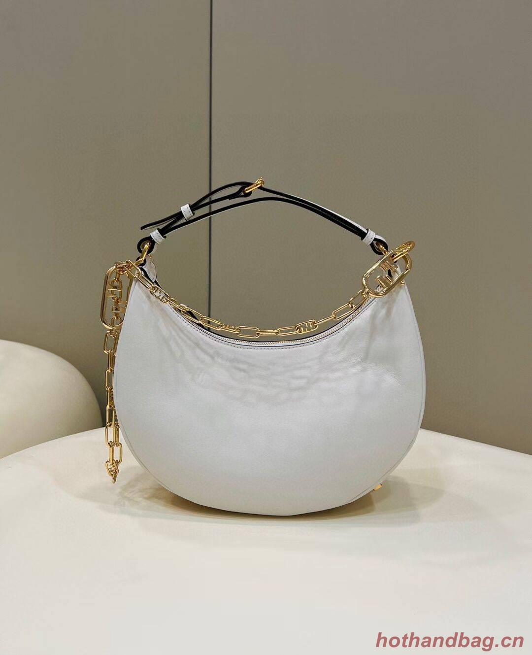 Fendi graphy Small White leather bag 8BR798 Fendi graphy Small White leather bag 8BR798