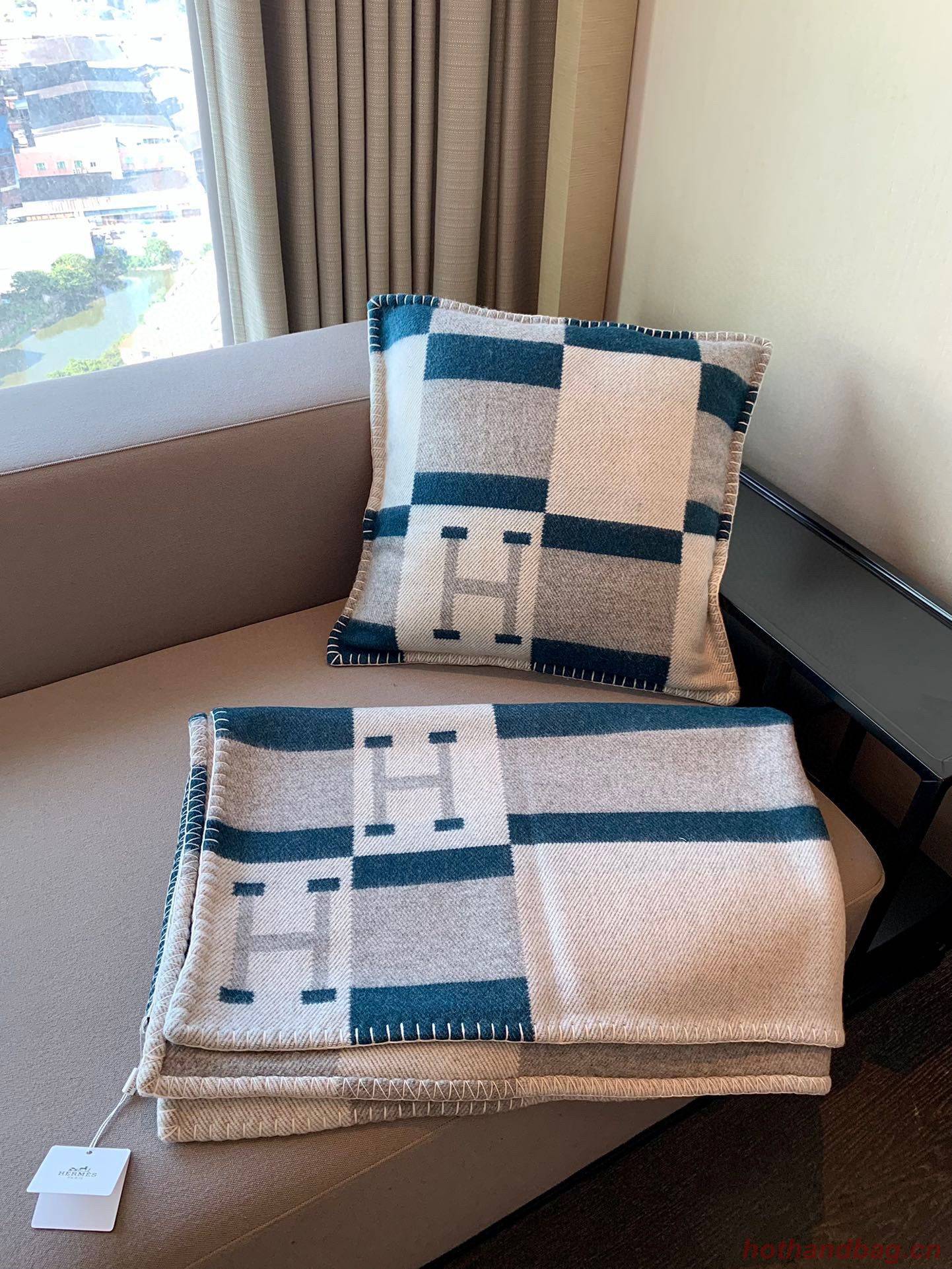 Hermes Pillow 18234 Blue Hermes Pillow 18234 Blue