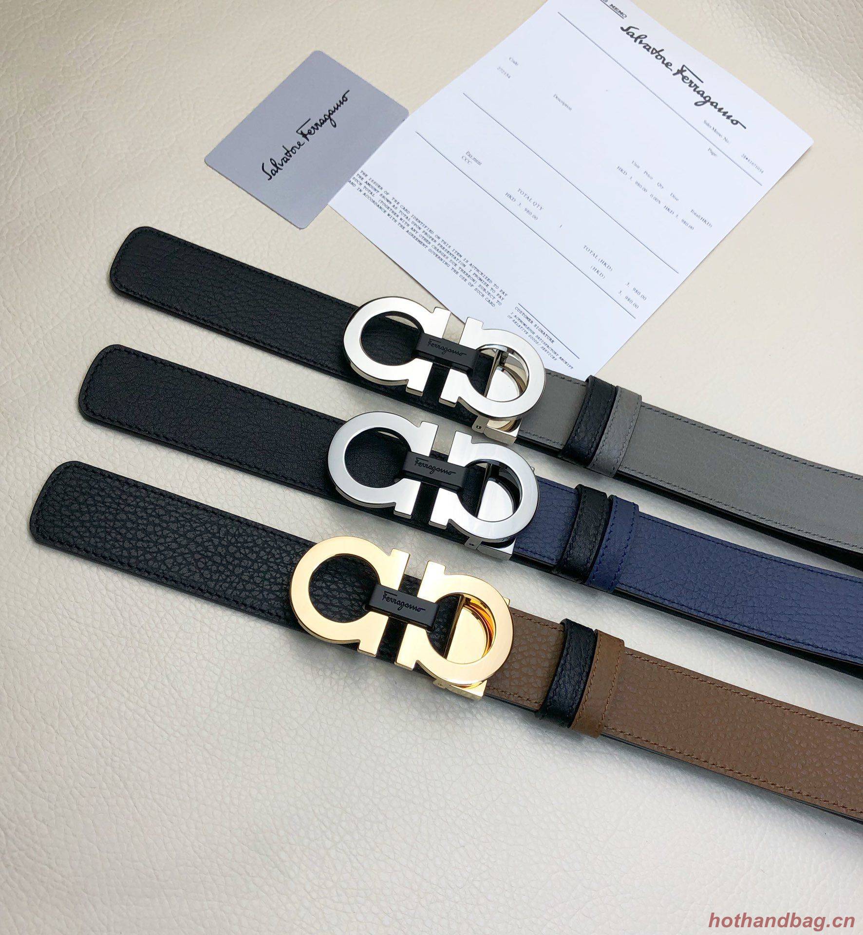 Ferragamo Belt 35MM SFB00014-1 Ferragamo Belt 35MM SFB00014-1