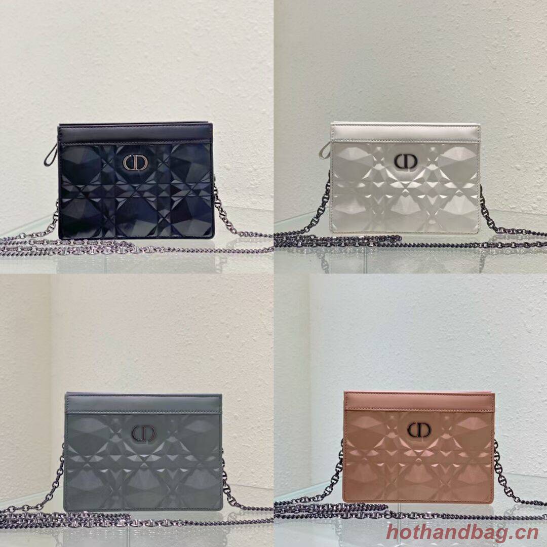 DIOR MINI BOBBY BAG Cannage Calfskin C2806 gary DIOR MINI BOBBY BAG Cannage Calfskin C2806 gary