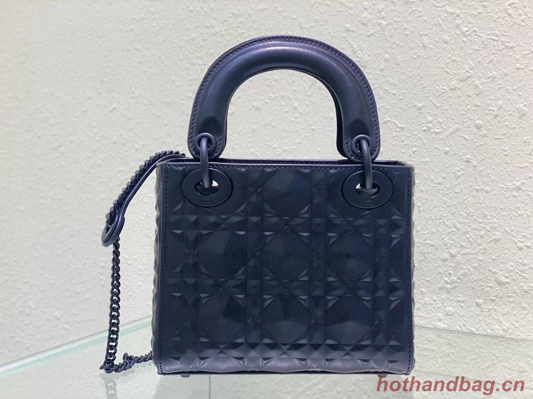 MINI LADY DIOR BAG Cannage Calfskin C2815 black MINI LADY DIOR BAG Cannage Calfskin C2815 black