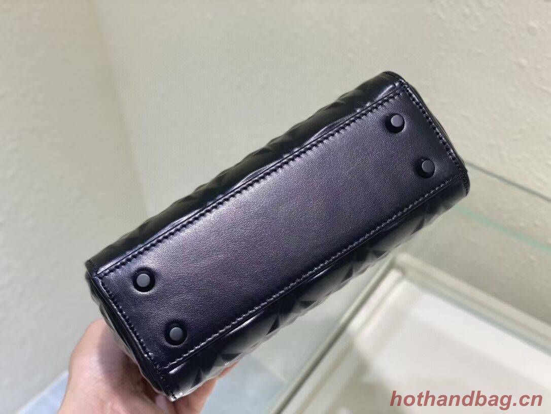 MINI LADY DIOR BAG Cannage Calfskin C2815 black MINI LADY DIOR BAG Cannage Calfskin C2815 black