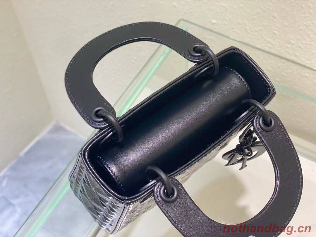 MINI LADY DIOR BAG Cannage Calfskin C2815 black MINI LADY DIOR BAG Cannage Calfskin C2815 black