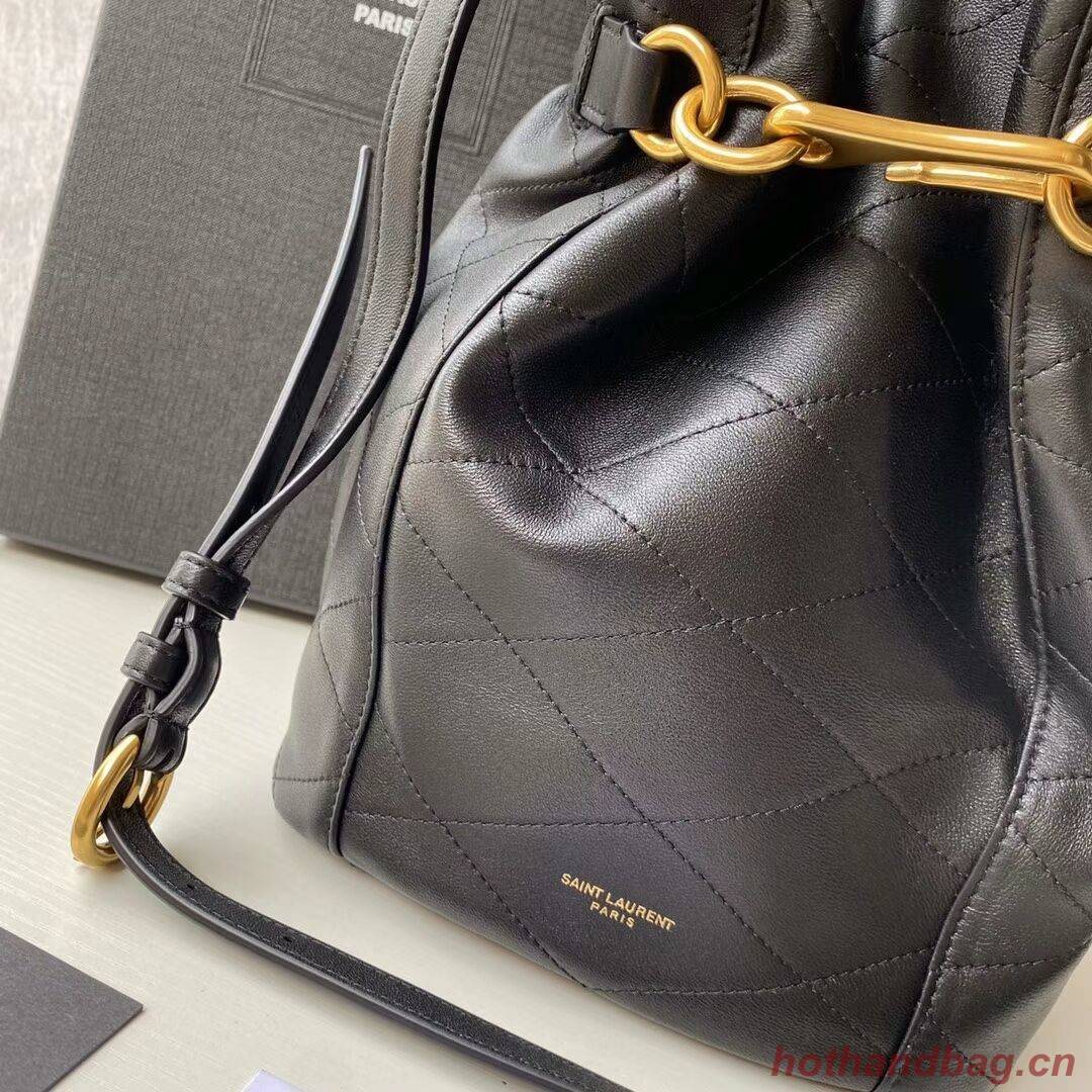 Yves Saint Laurent Calf leather bag Y677822 black Yves Saint Laurent Calf leather bag Y677822 black