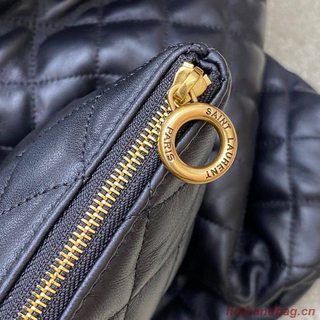 Yves Saint Laurent ICARE MAXI SHOPPING BAG IN QUILTED LAMBSKIN 698651 Black Yves Saint Laurent ICARE MAXI SHOPPING BAG IN QUILTED LAMBSKIN 698651 Black