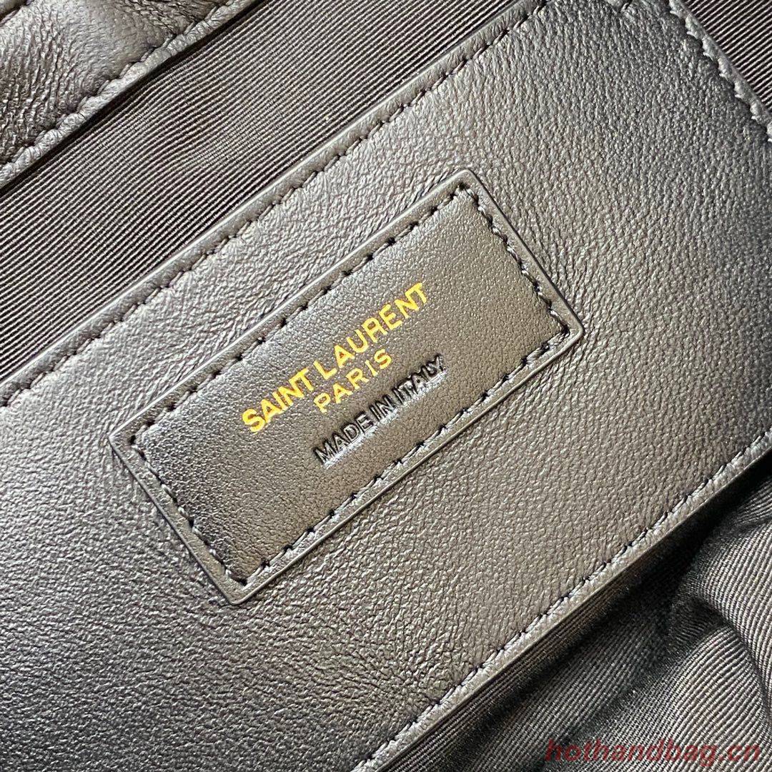 Yves Saint Laurent ICARE MAXI SHOPPING BAG IN QUILTED LAMBSKIN 698651 Black Yves Saint Laurent ICARE MAXI SHOPPING BAG IN QUILTED LAMBSKIN 698651 Black