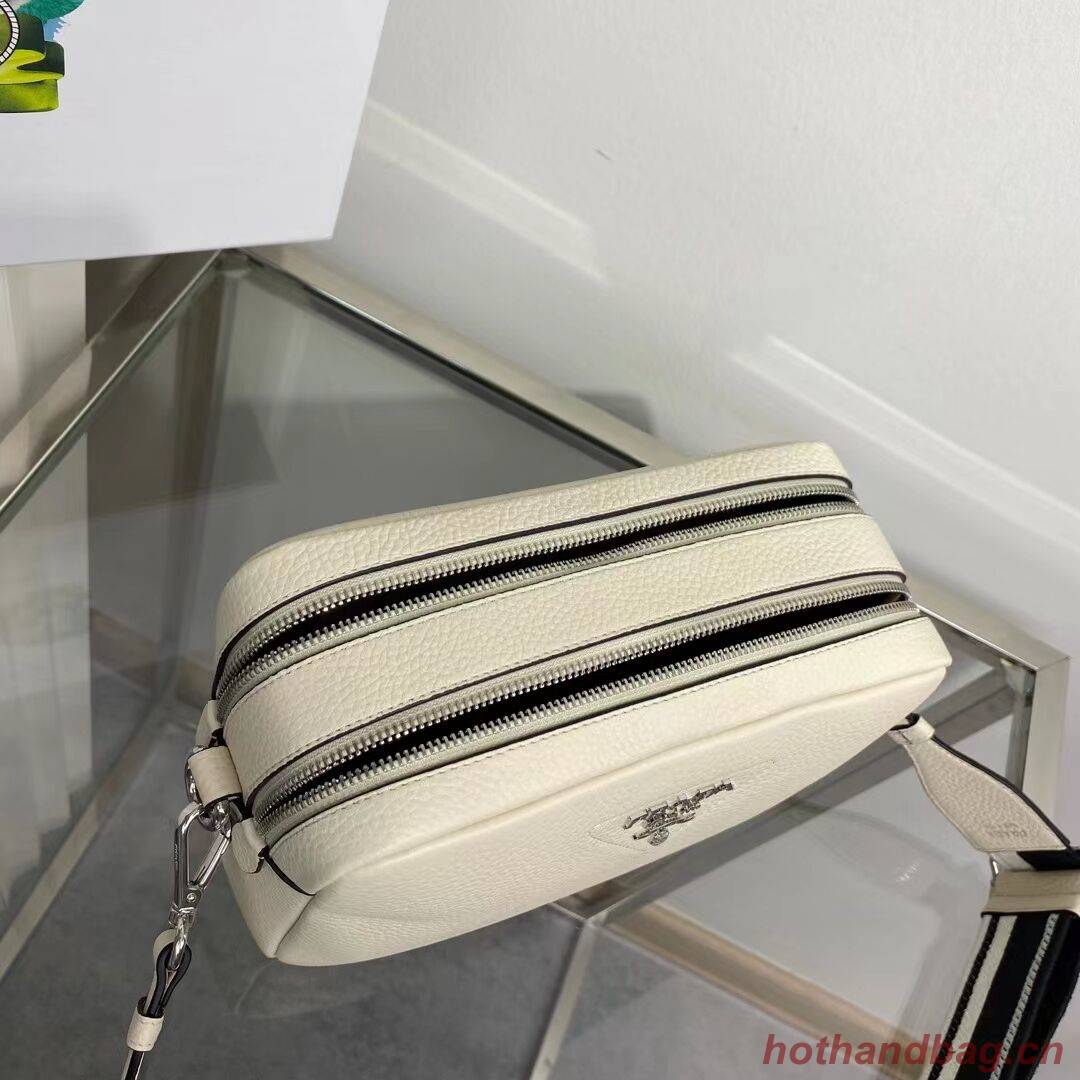 Prada Leather bag with shoulder strap 1BH082 white Prada Leather bag with shoulder strap 1BH082 white