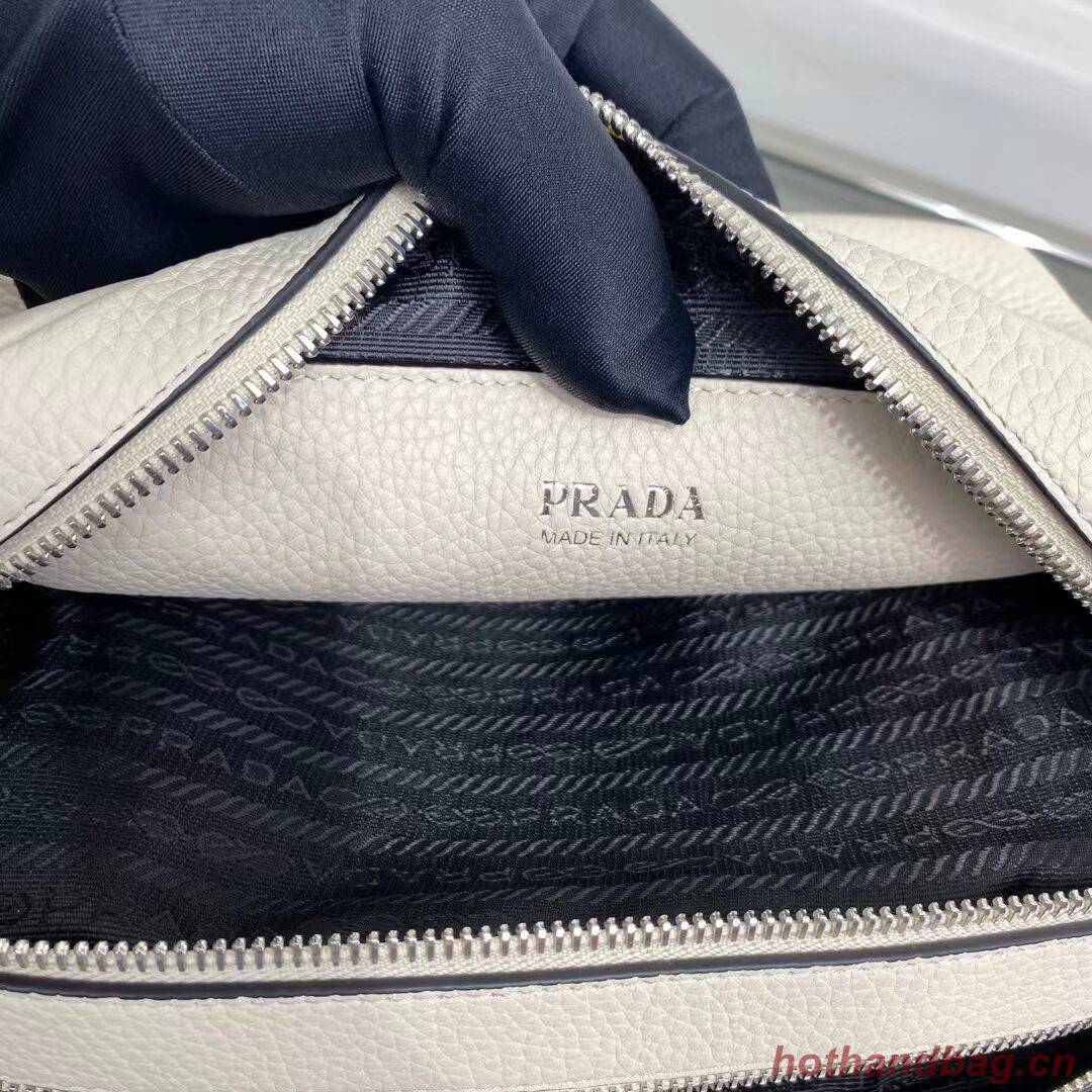 Prada Leather bag with shoulder strap 1BH082 white Prada Leather bag with shoulder strap 1BH082 white