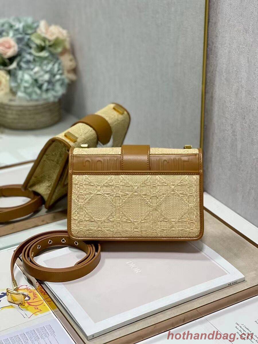 Dior 30 MONTAIGNE BAG Frosted Calfskin C9268 Apricot Dior 30 MONTAIGNE BAG Frosted Calfskin C9268 Apricot