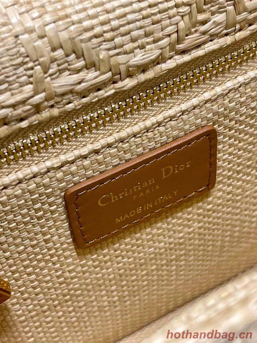Dior 30 MONTAIGNE BAG Frosted Calfskin C9268 Apricot Dior 30 MONTAIGNE BAG Frosted Calfskin C9268 Apricot