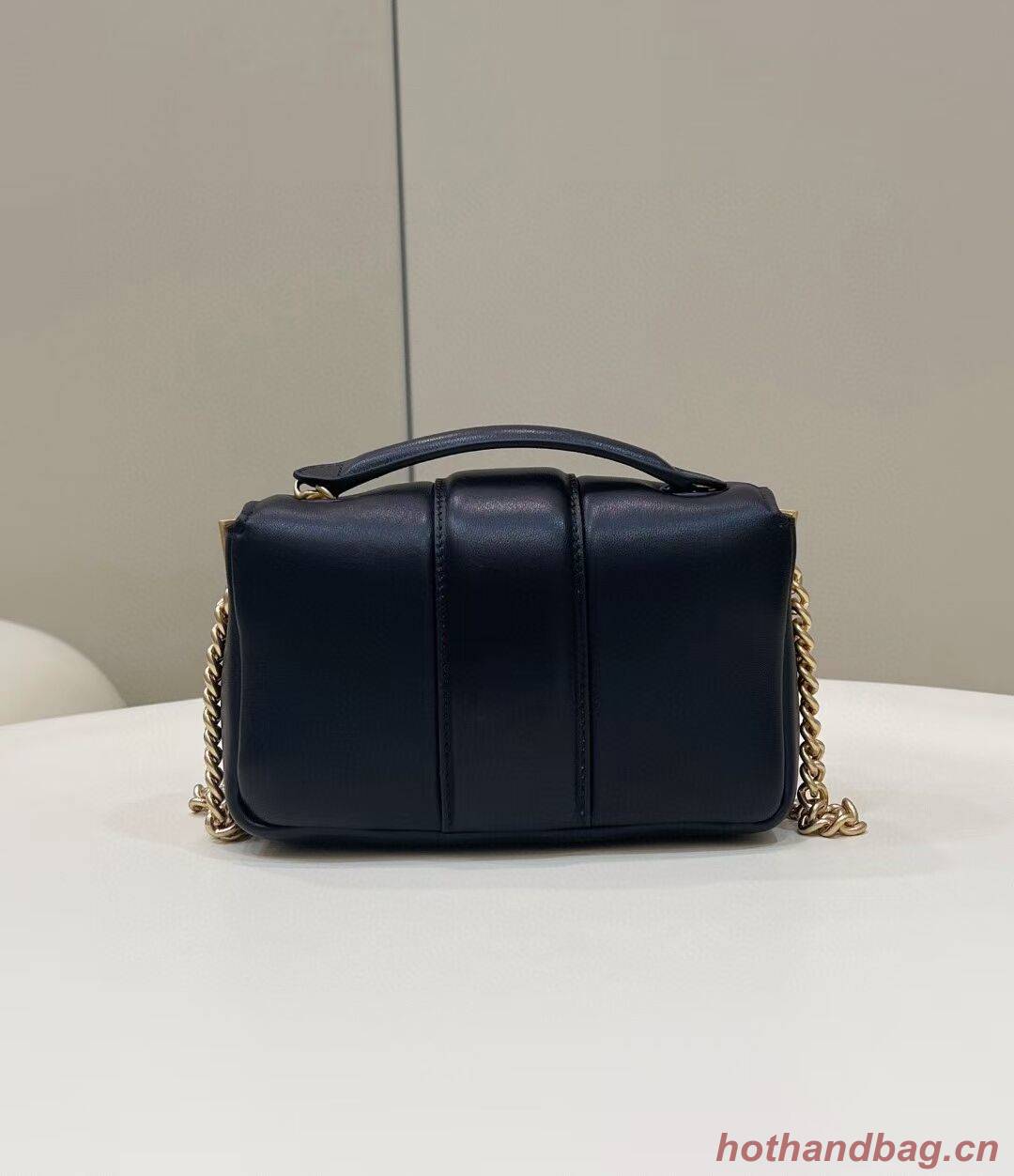 Fendi Baguette Sheepskin bag 8BR6551 black Fendi Baguette Sheepskin bag 8BR6551 black