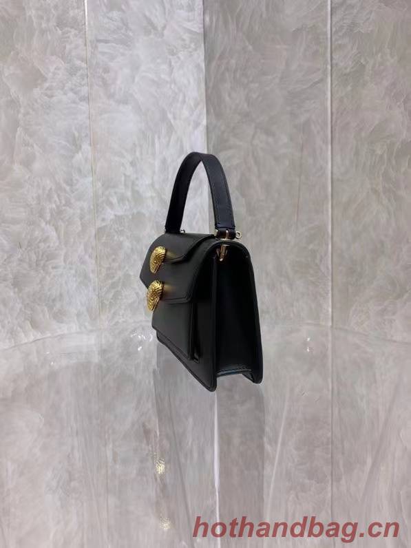 Bvlgari Serpenti Forever leather small crossbody bag B210755 Black Bvlgari Serpenti Forever leather small crossbody bag B210755 Black