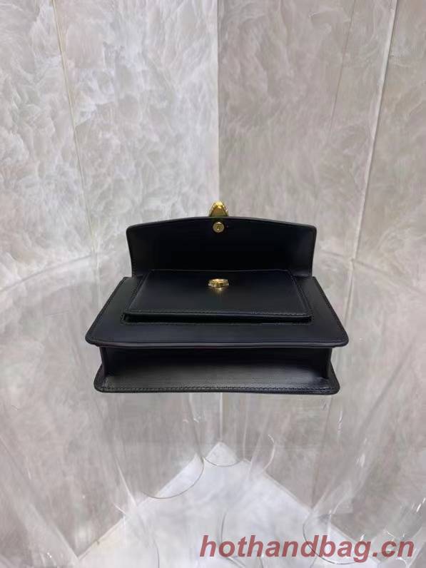 Bvlgari Serpenti Forever leather small crossbody bag B210755 Black Bvlgari Serpenti Forever leather small crossbody bag B210755 Black