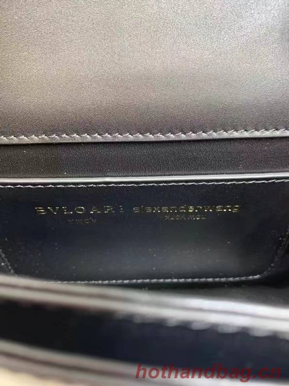 Bvlgari Serpenti Forever leather small crossbody bag B210755 Black Bvlgari Serpenti Forever leather small crossbody bag B210755 Black