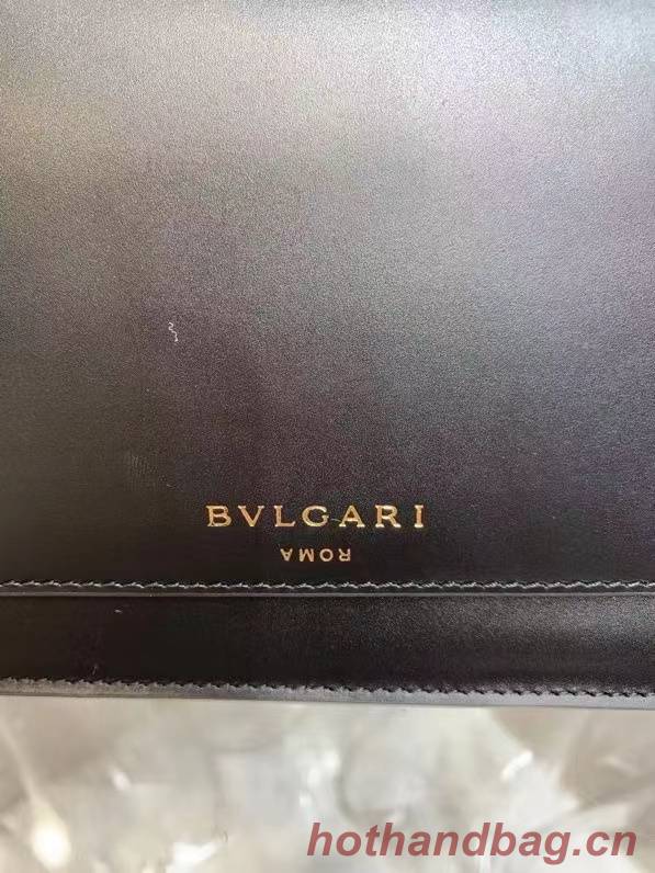 Bvlgari Serpenti Forever leather small crossbody bag B210755 Black Bvlgari Serpenti Forever leather small crossbody bag B210755 Black