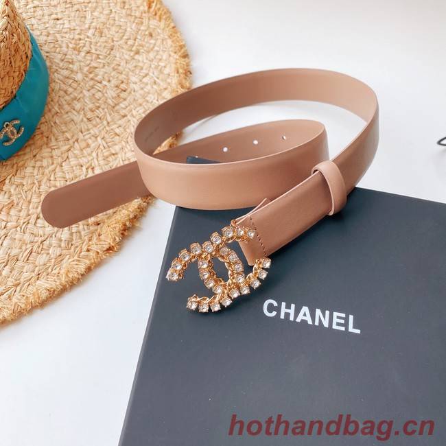 Chanel 30MM Leather Belt CH2583