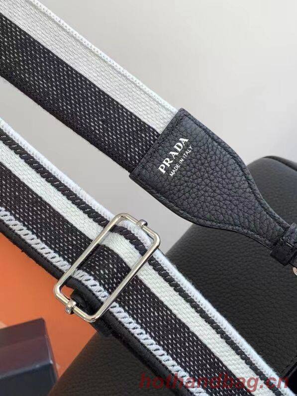 Prada Leather bag with shoulder strap 1DB443 black Prada Leather bag with shoulder strap 1DB443 black