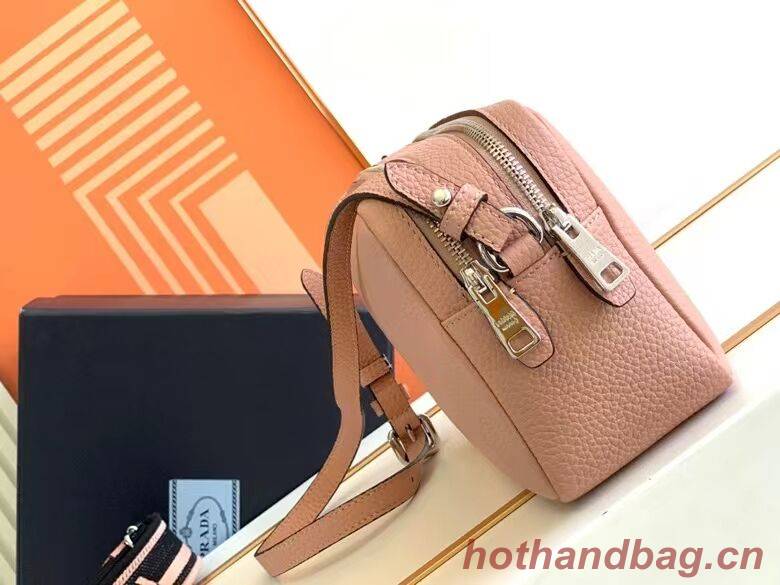 Prada Leather bag with shoulder strap 1DB820 pink Prada Leather bag with shoulder strap 1DB820 pink