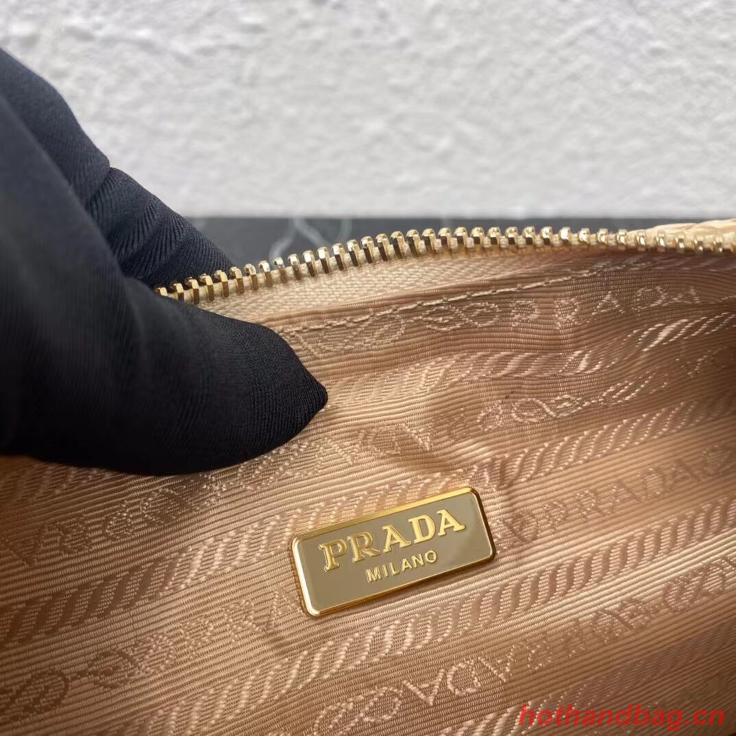 Prada Re-Edition 2005 raffia bag 1BH204 tan Prada Re-Edition 2005 raffia bag 1BH204 tan