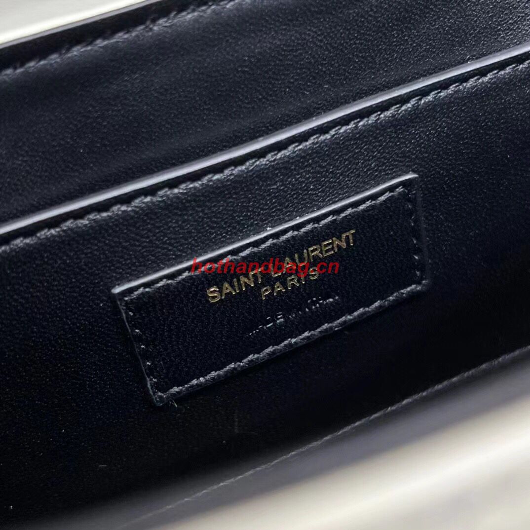 SAINT LAUREN JUNE BOX BAG IN QUILTED LAMBSKIN 7100801 cream SAINT LAUREN JUNE BOX BAG IN QUILTED LAMBSKIN 7100801 cream