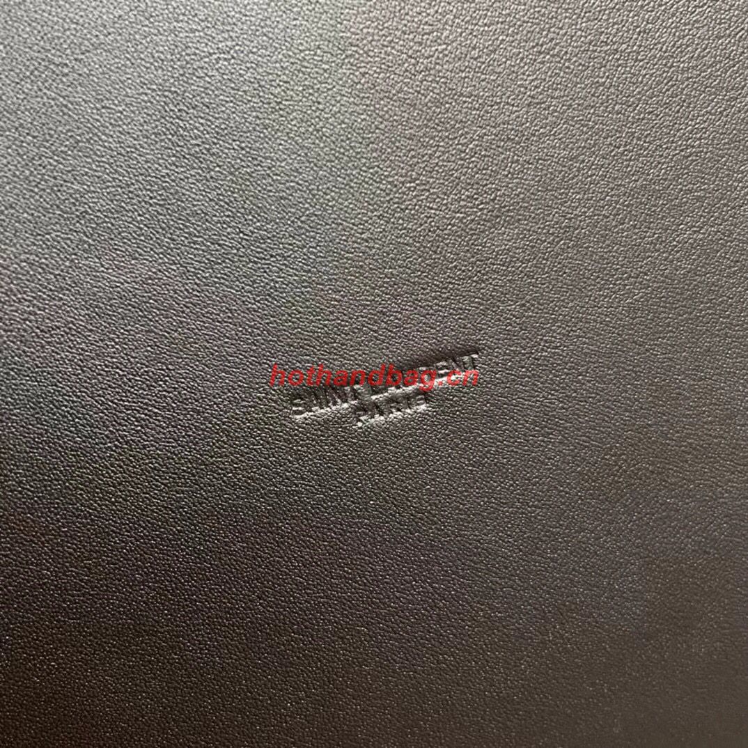 SAINT LAUREN RIVE GAUCHE BUCKET BAG IN SMOOTH LEATHER Y689299A black SAINT LAUREN RIVE GAUCHE BUCKET BAG IN SMOOTH LEATHER Y689299A black