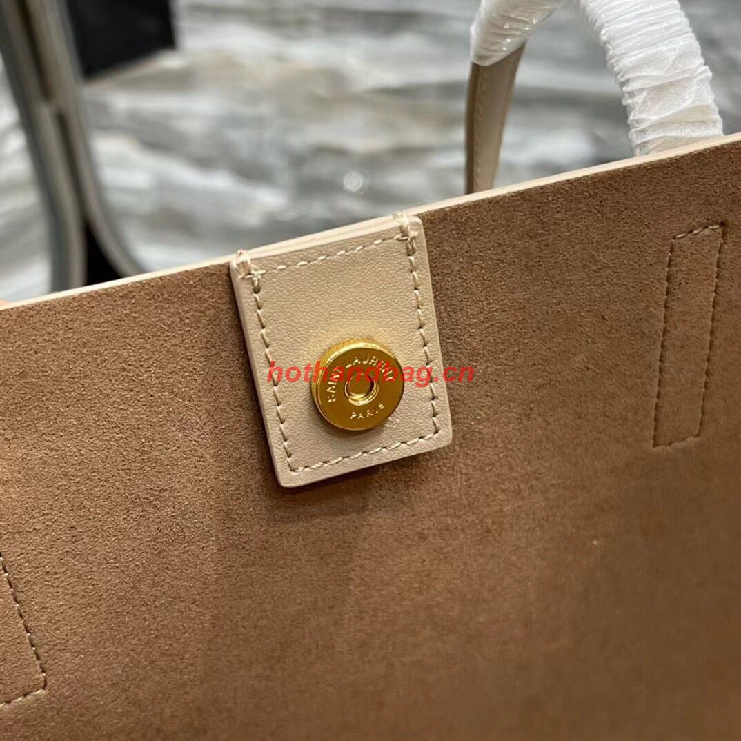 SAINT LAURENT SHOPPING SAINT LAURENT E/W IN SUPPLE LEATHER 600281 TAUPE SAINT LAURENT SHOPPING SAINT LAURENT E/W IN SUPPLE LEATHER 600281 TAUPE