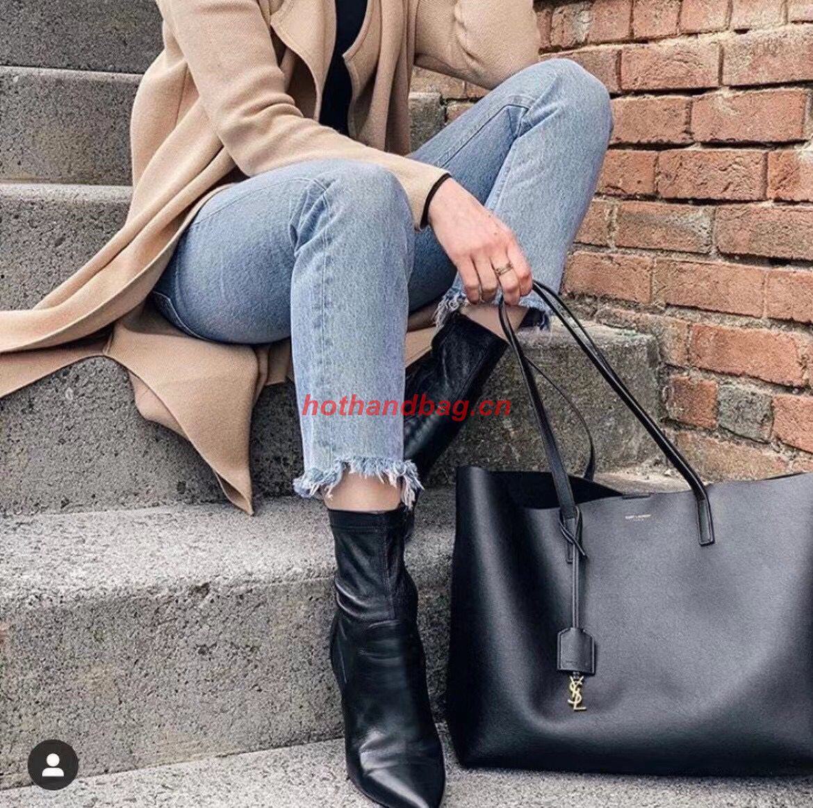 SAINT LAURENT SHOPPING SAINT LAURENT E/W IN SUPPLE LEATHER 600281 TAUPE SAINT LAURENT SHOPPING SAINT LAURENT E/W IN SUPPLE LEATHER 600281 TAUPE