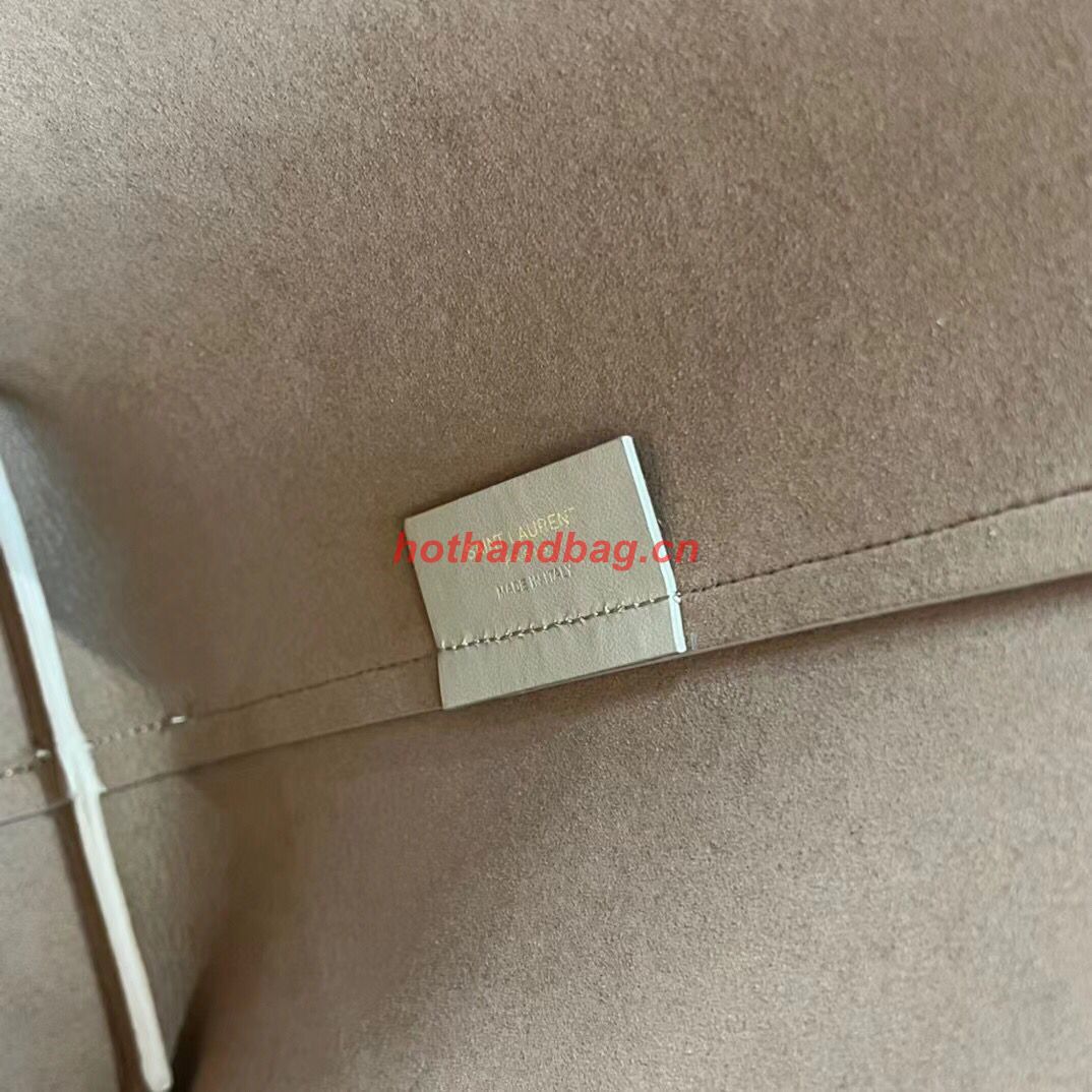 SAINT LAURENT SHOPPING SAINT LAURENT E/W IN SUPPLE LEATHER 600281 TAUPE SAINT LAURENT SHOPPING SAINT LAURENT E/W IN SUPPLE LEATHER 600281 TAUPE