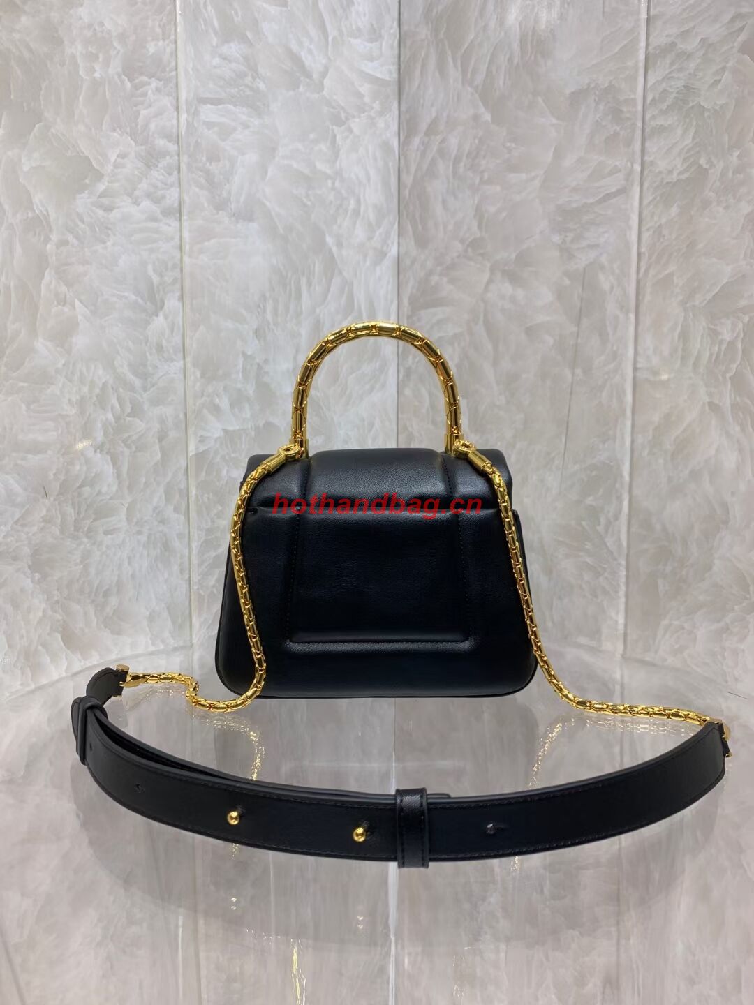Bvlgari Serpenti Forever leather crossbody bag B282923 black Bvlgari Serpenti Forever leather crossbody bag B282923 black