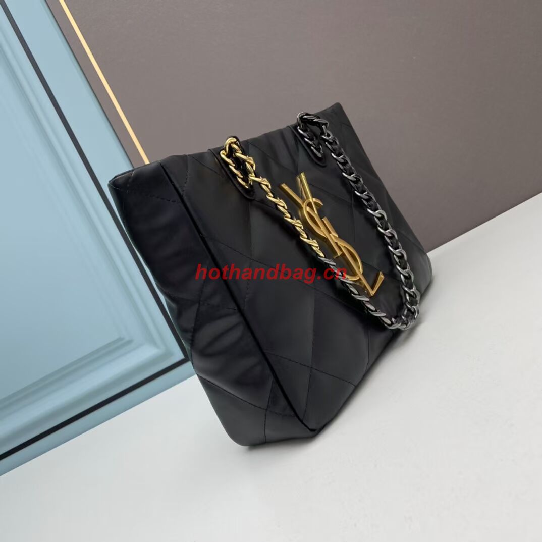 SAINT LAURENT LEATHER BAG Y203830 BLACK SAINT LAURENT LEATHER BAG Y203830 BLACK