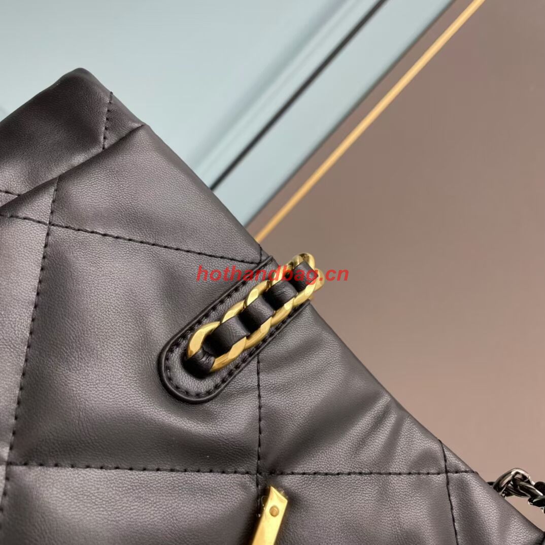 SAINT LAURENT LEATHER BAG Y203831 BLACK SAINT LAURENT LEATHER BAG Y203831 BLACK