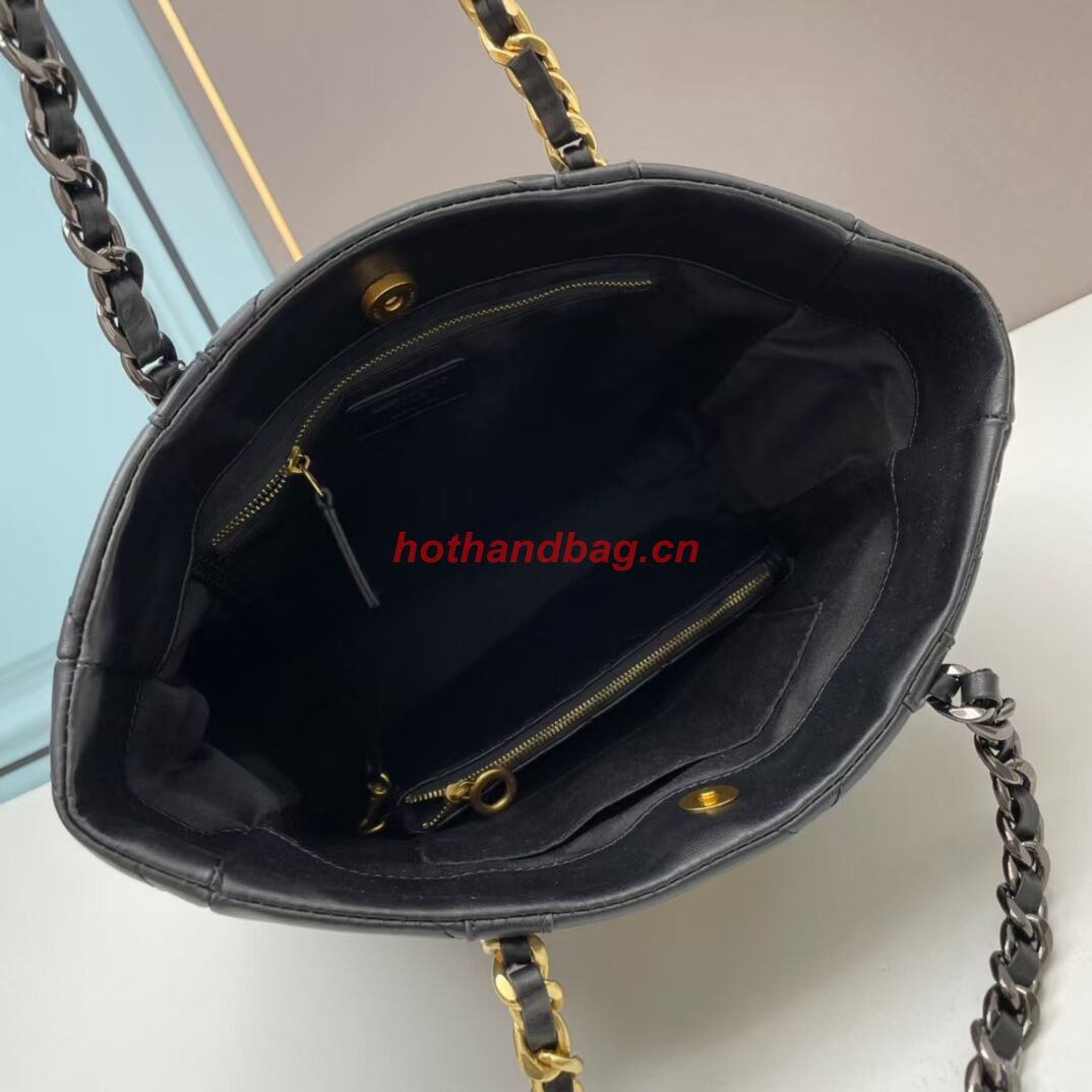 SAINT LAURENT LEATHER BAG Y203831 BLACK SAINT LAURENT LEATHER BAG Y203831 BLACK
