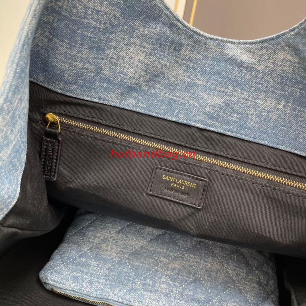 SAINT LAURENT SHOPPING Denim bag Y205320 light blue SAINT LAURENT SHOPPING Denim bag Y205320 light blue