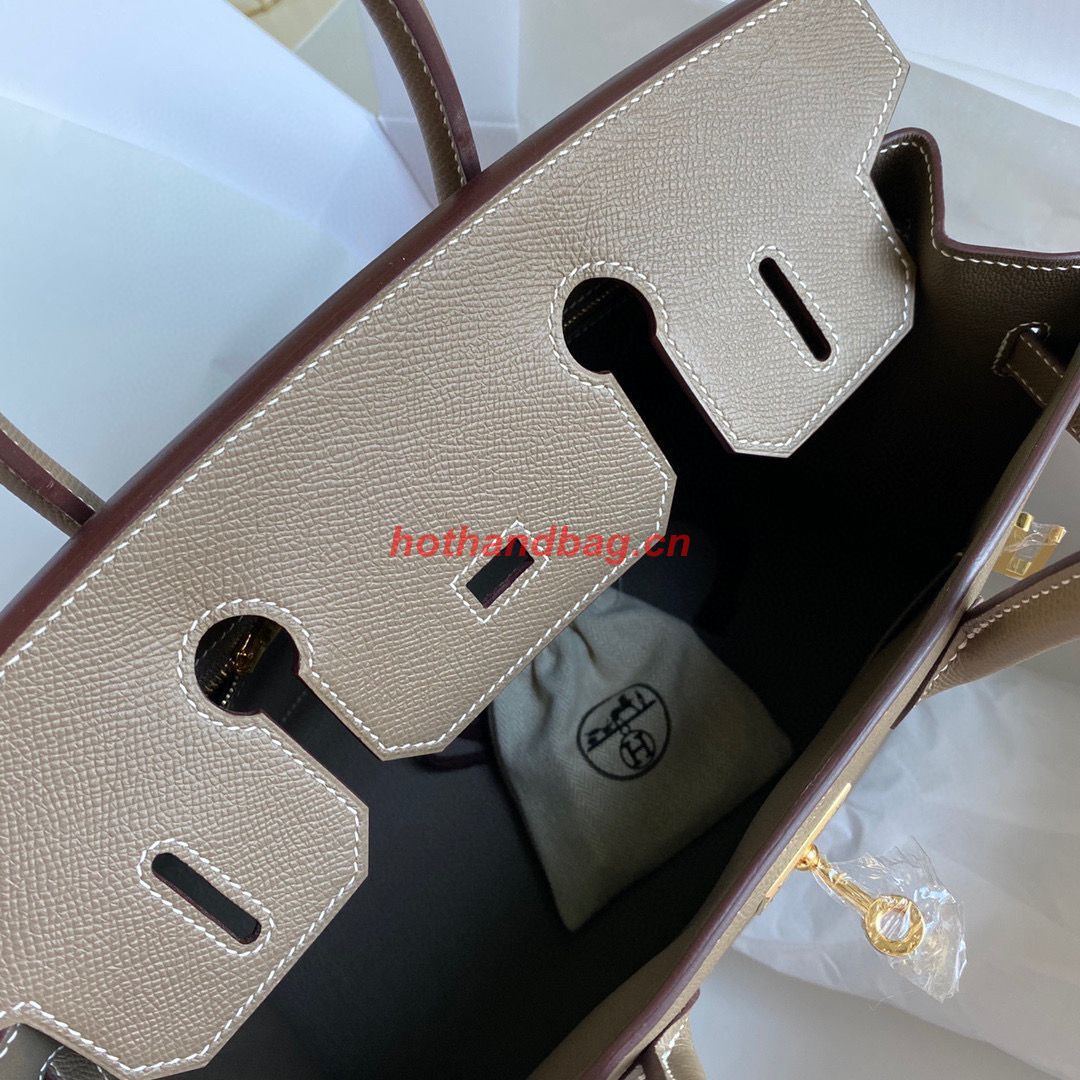 Hermes Birkin Bag Original Epsom Leather 30CM 17825 Elephant Grey Hermes Birkin Bag Original Epsom Leather 30CM 17825 Elephant Grey
