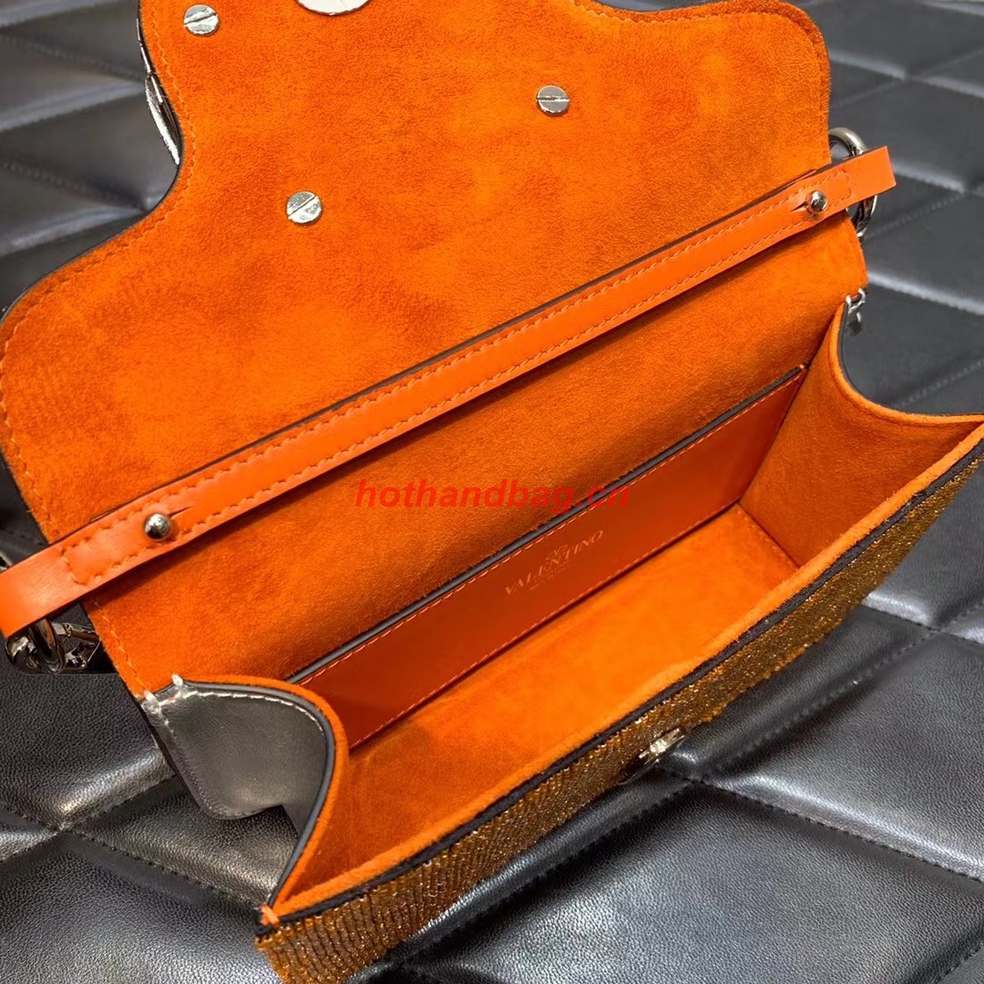 VALENTINO MINI LOCO imitation crystal shoulder bag WB0K55 VALENTINO MINI LOCO imitation crystal shoulder bag WB0K55