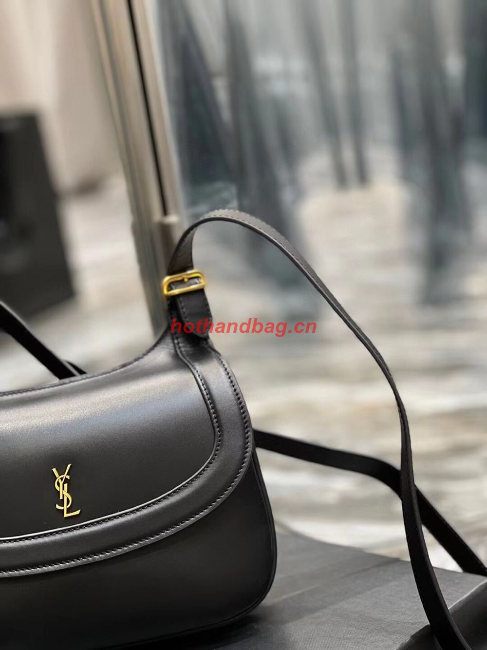 SAINT LAUREN KAIA SMALL SATCHEL IN SMOOTH LEATHER Y662242 black SAINT LAUREN KAIA SMALL SATCHEL IN SMOOTH LEATHER Y662242 black