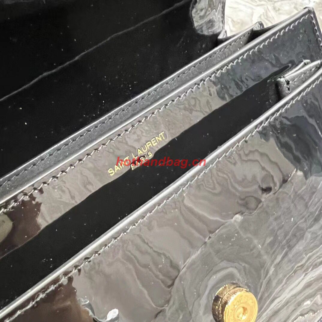 SAINT LAUREN NIKI SMALL CHAIN BAG IN LEATHER Y742206 black SAINT LAUREN NIKI SMALL CHAIN BAG IN LEATHER Y742206 black